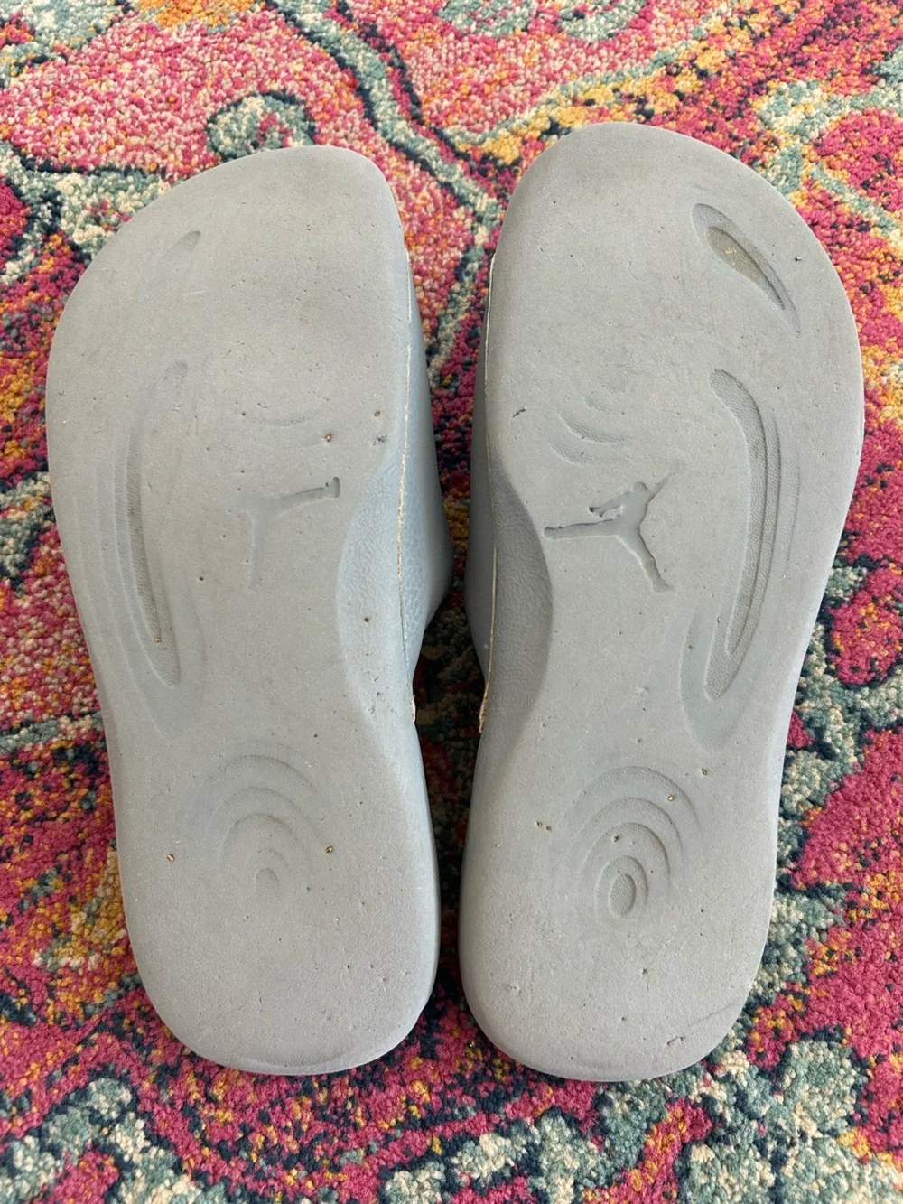 Nike | Mens ‘Cool Grey/White Wolf’ Hydro 6 Jordan Adjustable Slide Sandals Sz 11